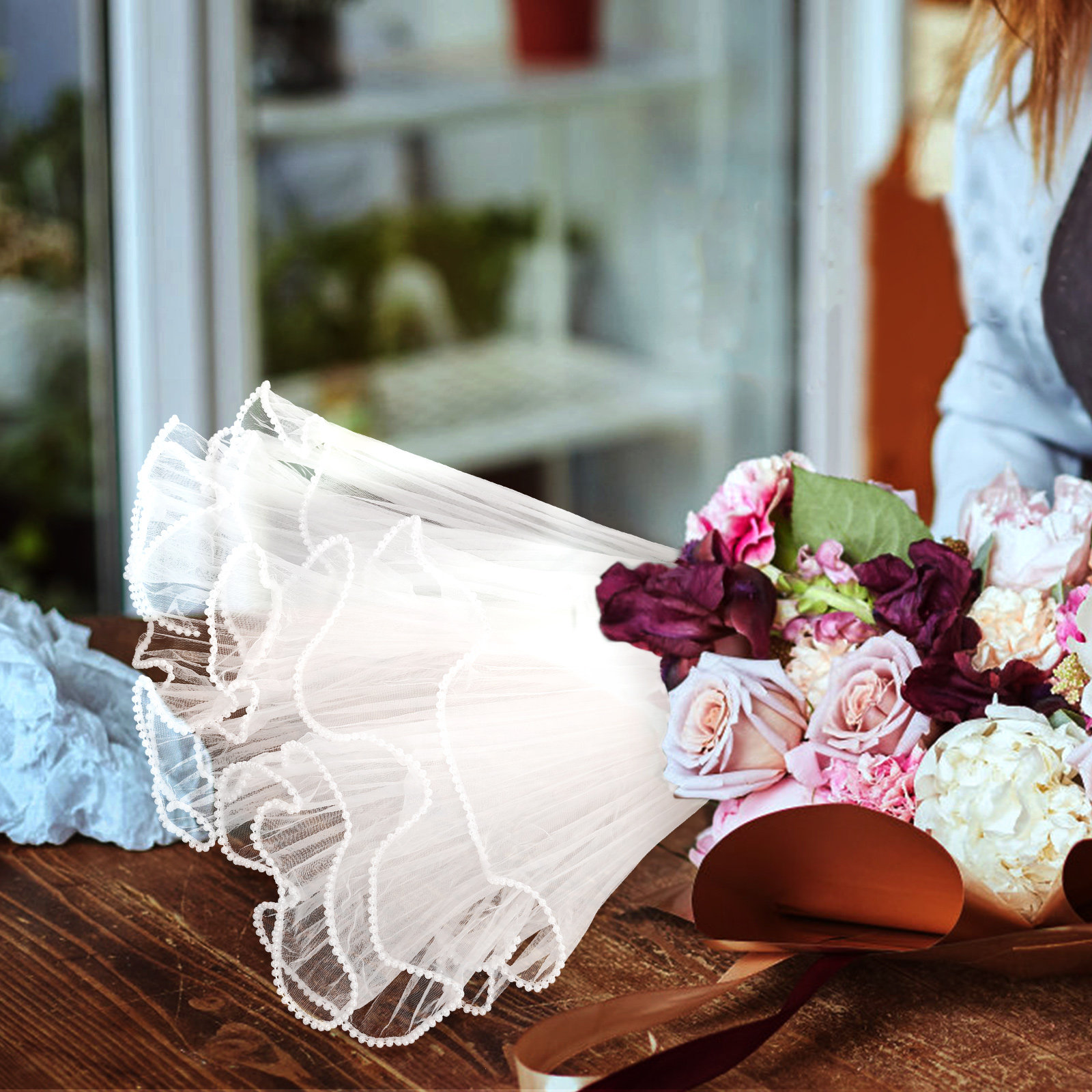Jaring Pembungkus Mutiara Serb - Florist Flower Supply ulasan dan harga