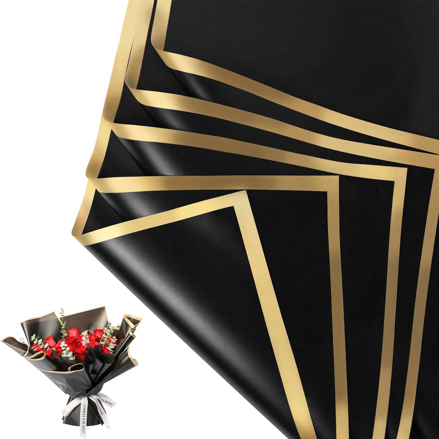 20 Lembar Kertas Pembungkus Bu - Florist Flower Supply ulasan dan harga