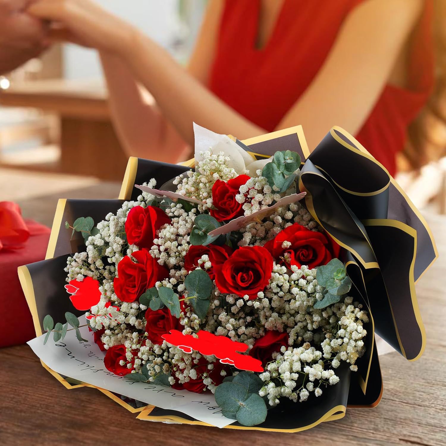 20 Lembar Kertas Pembungkus Bu - Florist Flower Supply ulasan dan harga