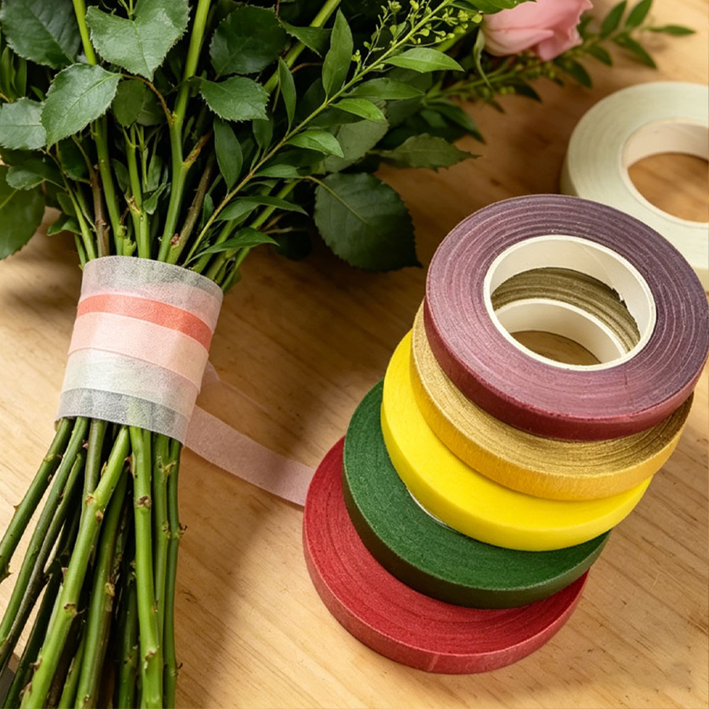 1 Buah Pita Batang Bunga Buket - Florist Wreath Supply ulasan dan harga